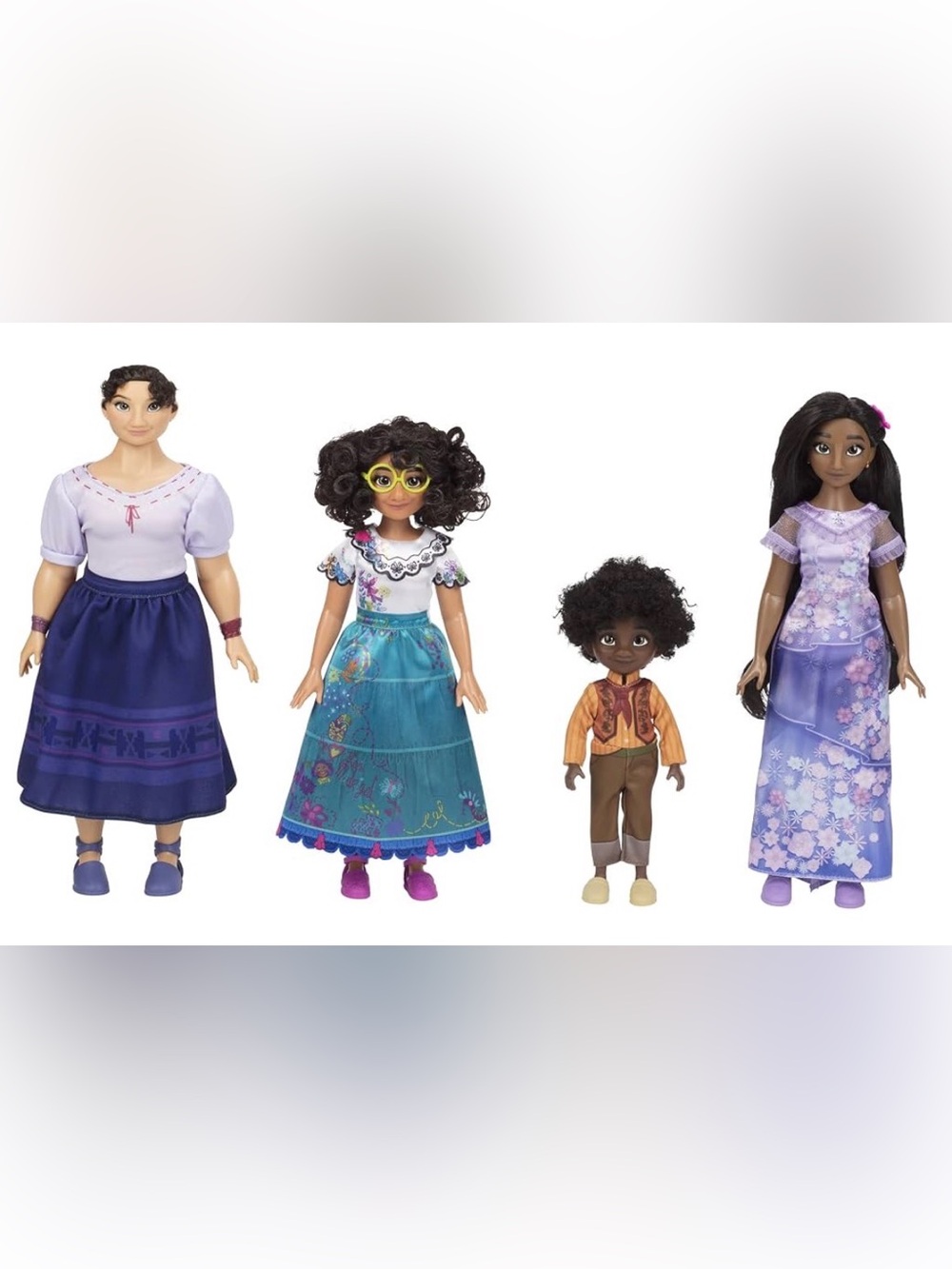 Disney Encanto Mirabel, Isabela, Luisa & Antonio Doll Gift Set NIB